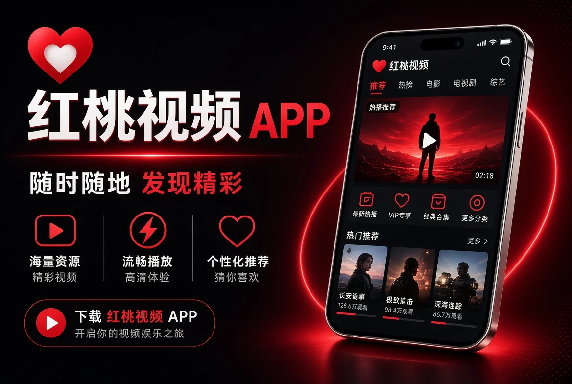 红桃视频APP栏目视觉